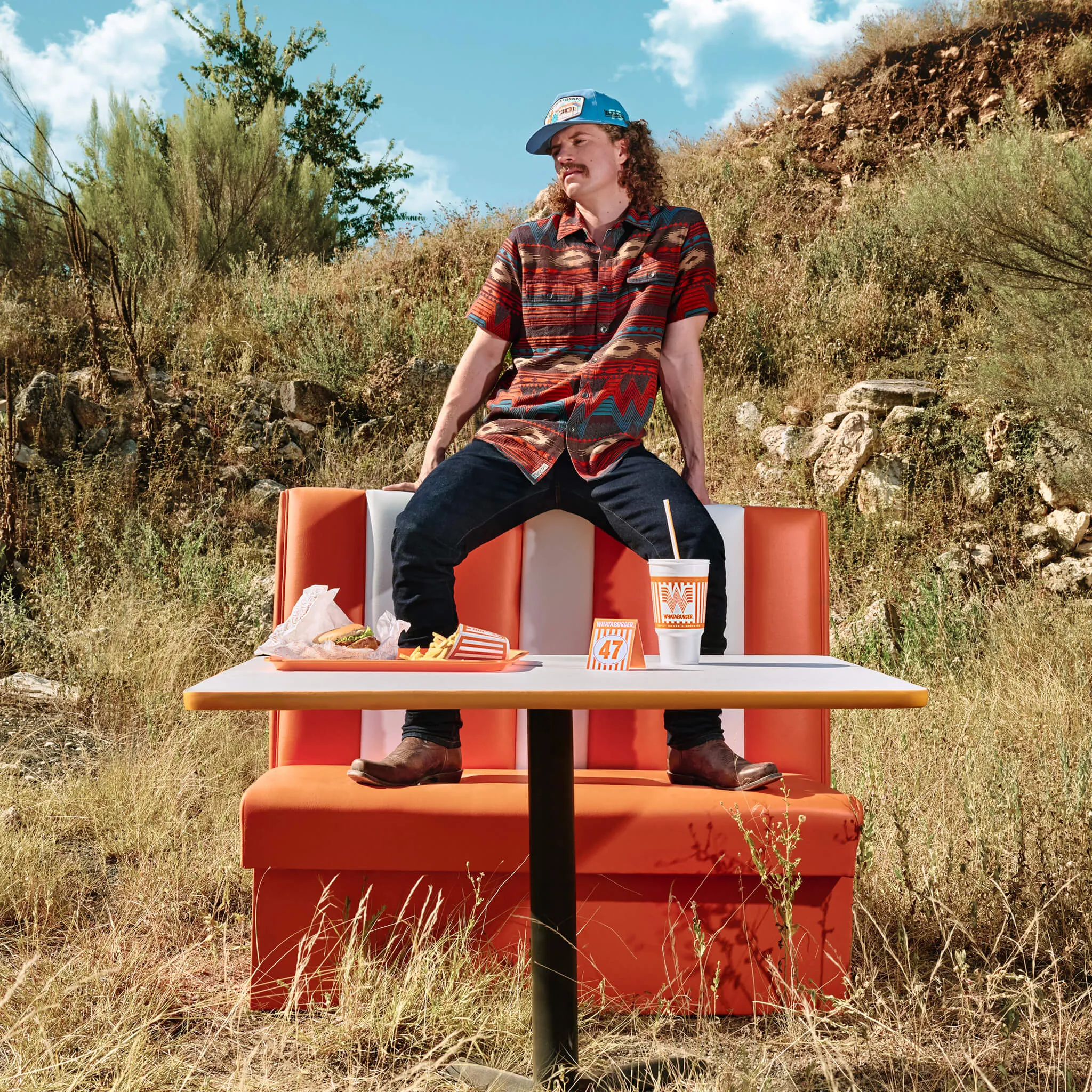 Whataburger x Sendero Boquillas Short Sleeve Shirt sold by Sendero Provisions CO product image thumbnail 2