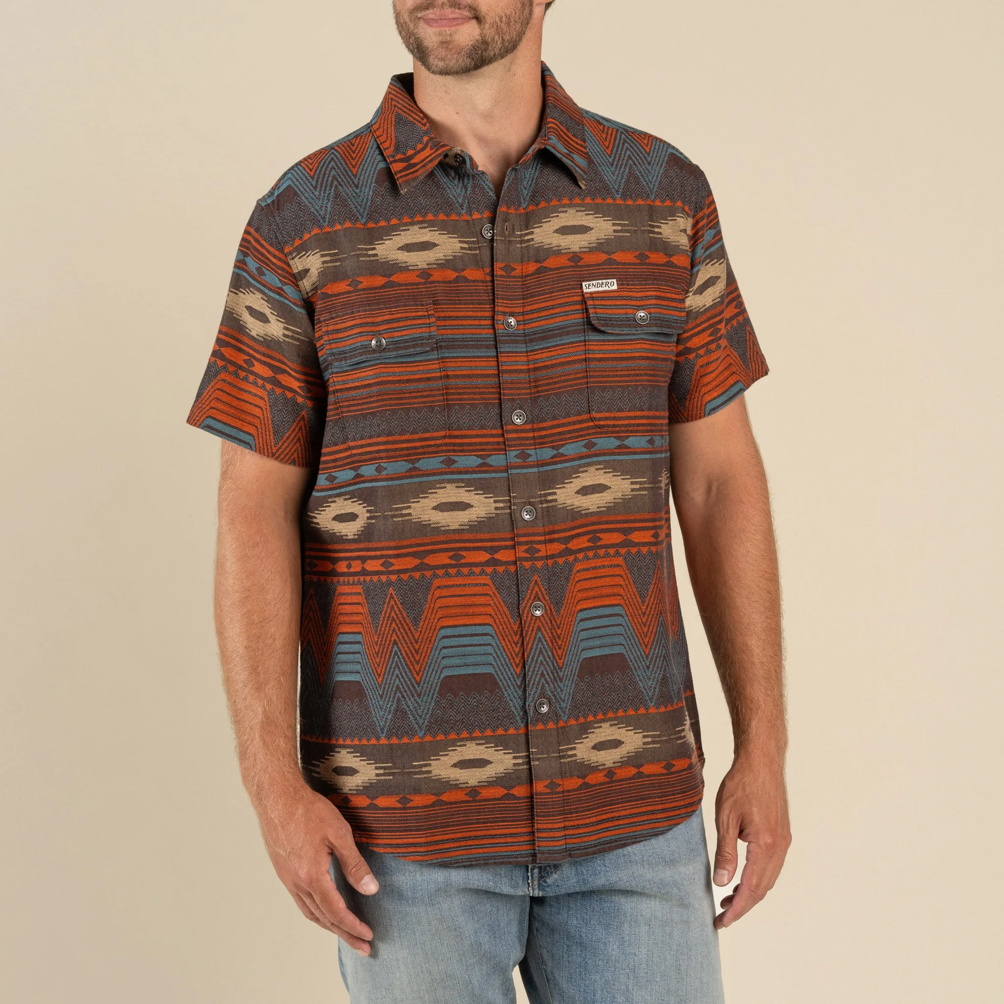 Whataburger x Sendero Boquillas Short Sleeve Shirt sold by Sendero Provisions CO product image thumbnail 4
