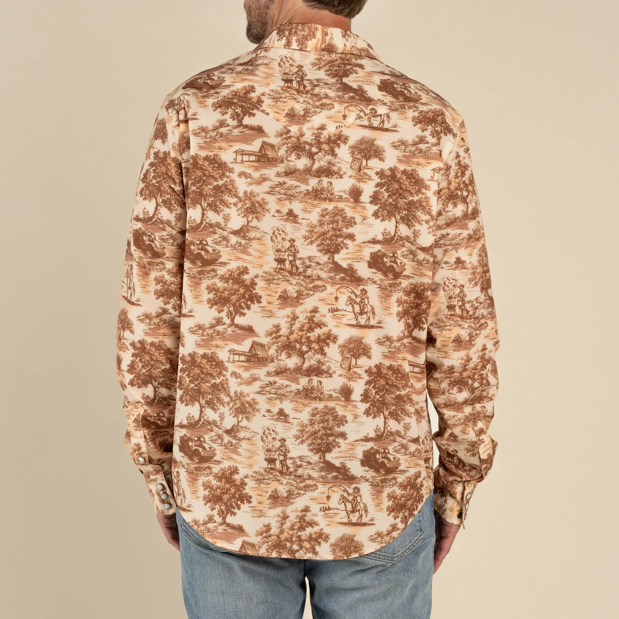 Confluence Tech Shirt - Whataburger Toile sold by Sendero Provisions CO product image thumbnail 5