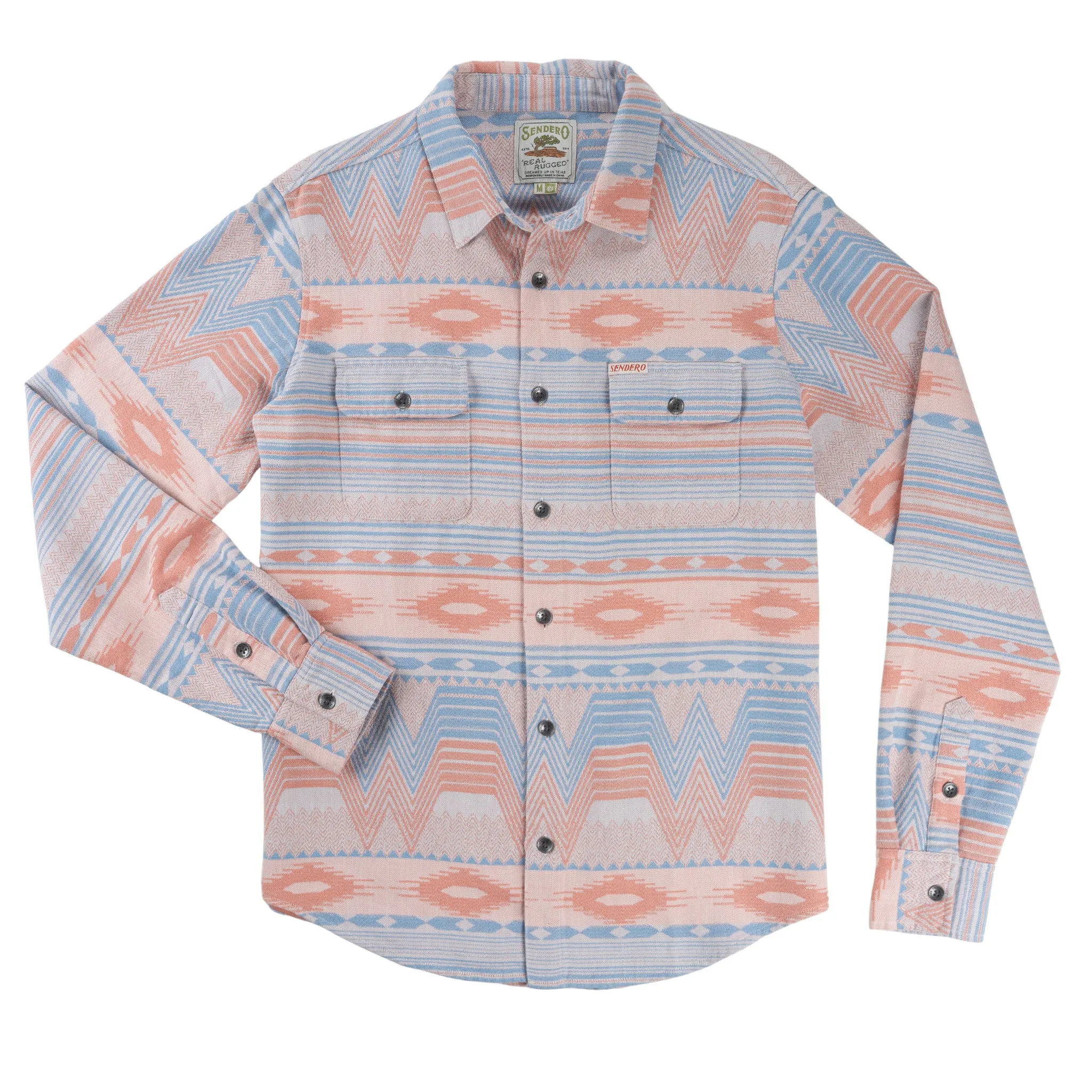 Whataburger x Sendero Boquillas Long Sleeve Shirt sold by Sendero Provisions CO