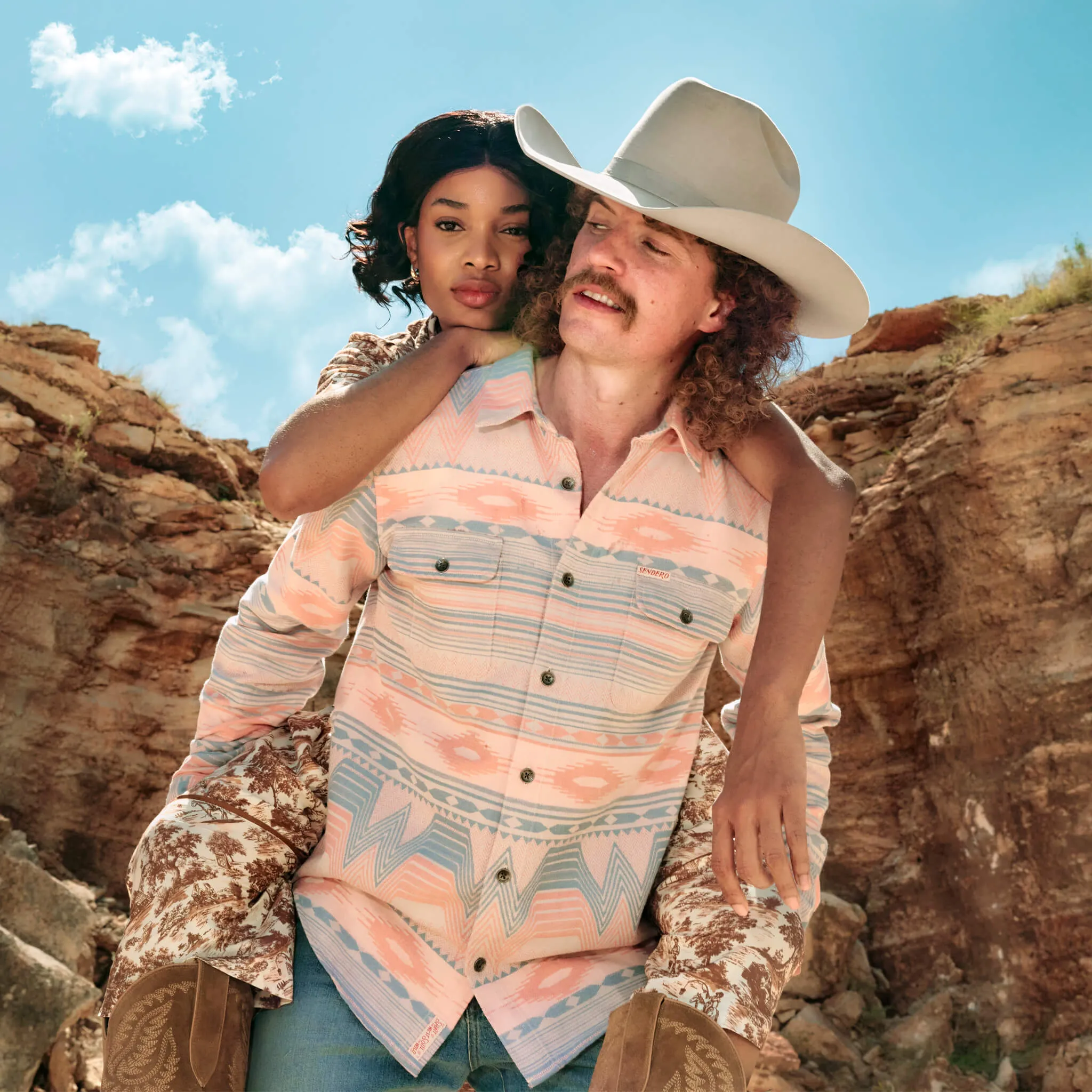 Whataburger x Sendero Boquillas Long Sleeve Shirt sold by Sendero Provisions CO product image thumbnail 2