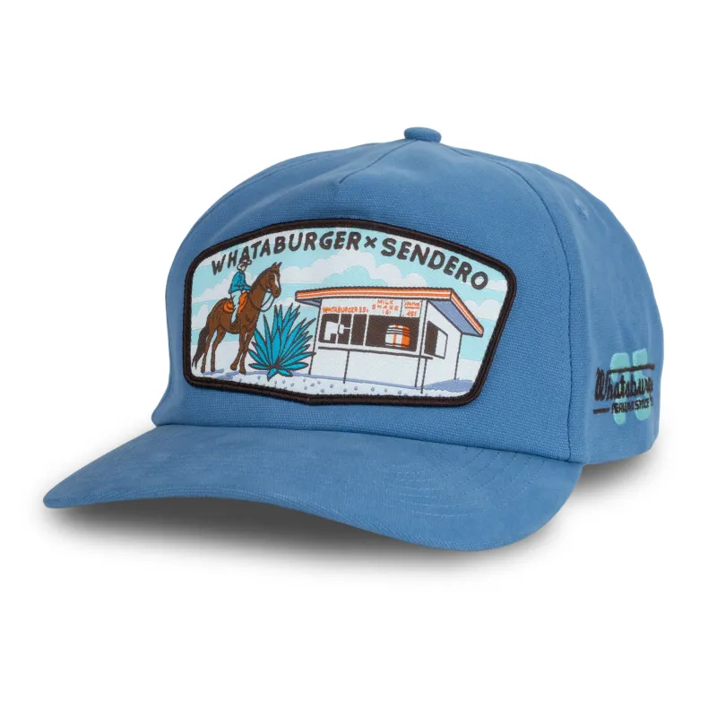 Whataburger x Sendero Cowboy Drive Thru Hat sold by Sendero Provisions CO