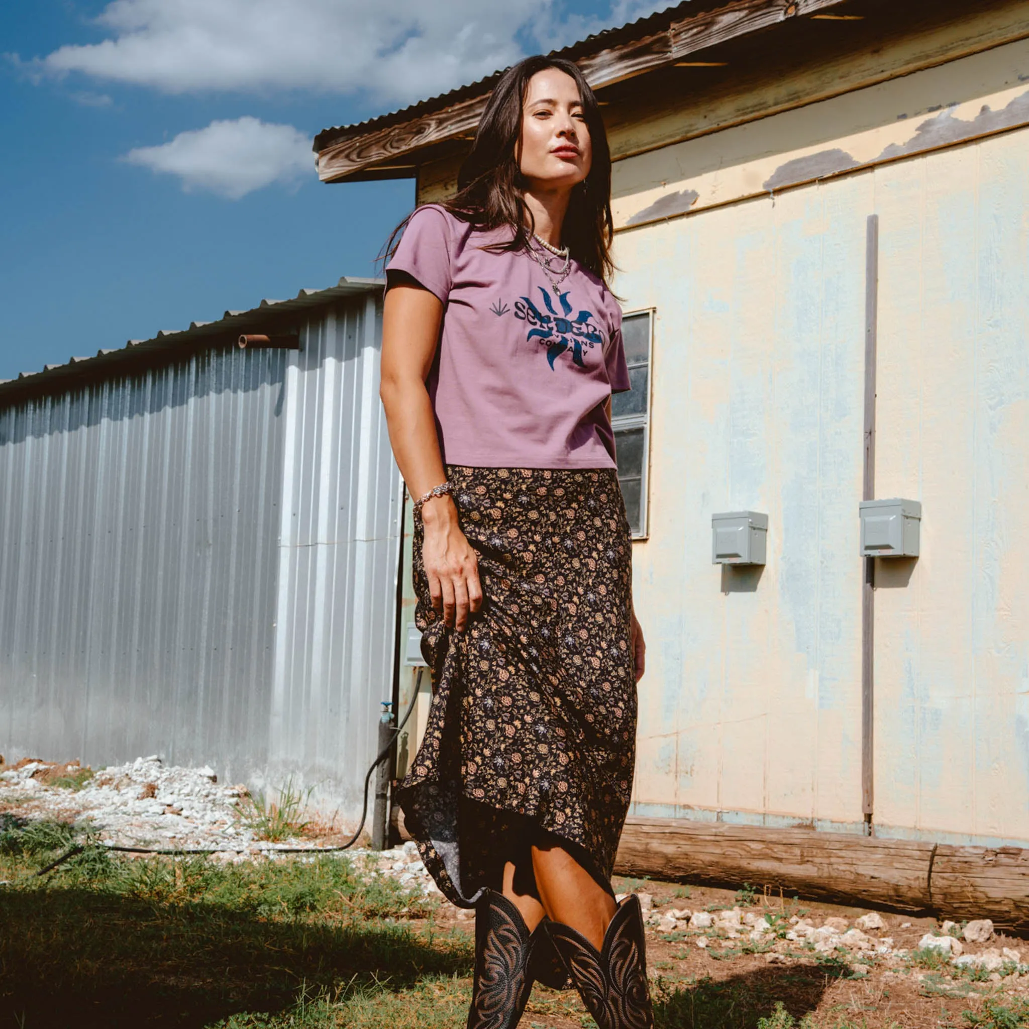 Sol Vida Boxy Tee sold by Sendero Provisions CO product image thumbnail 2
