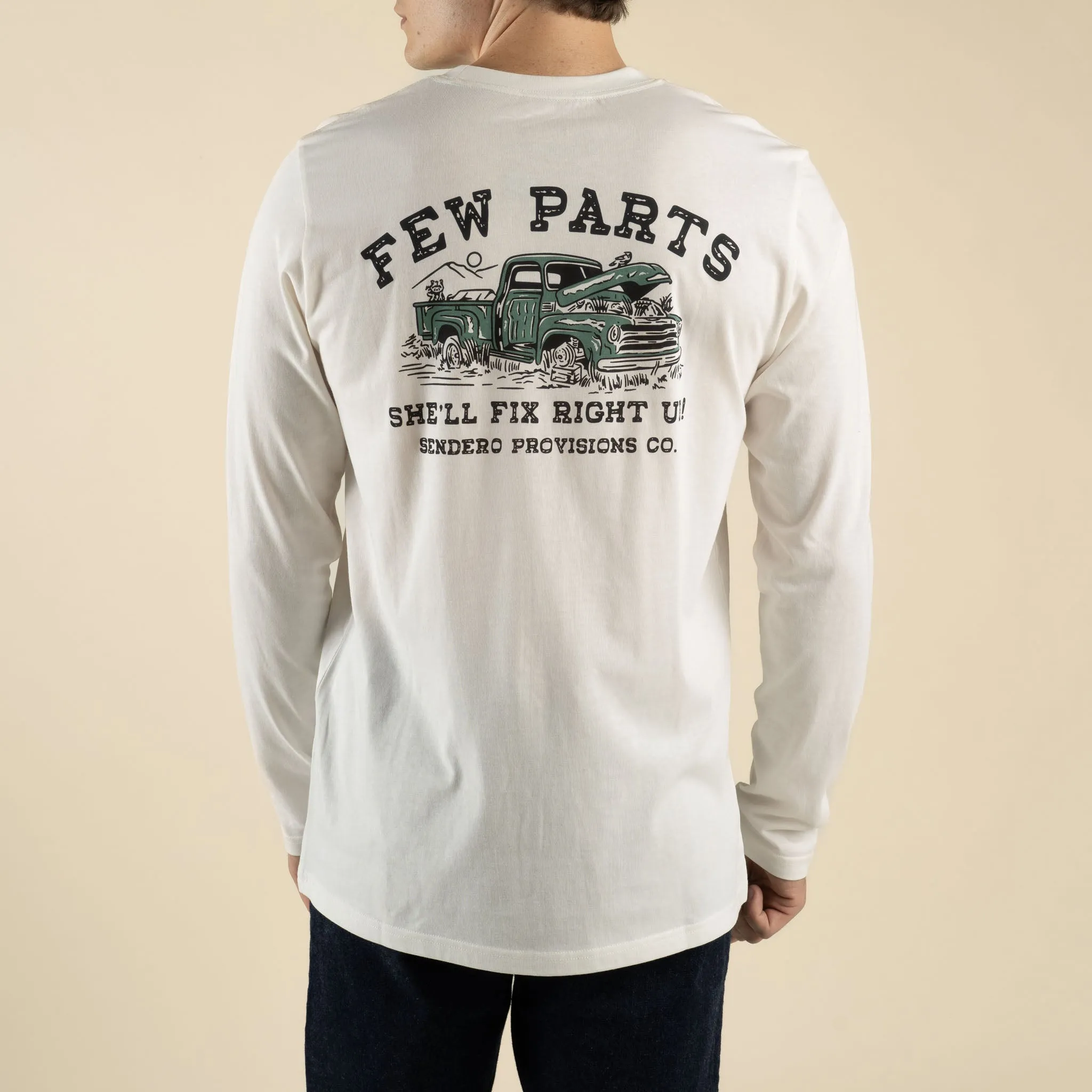 Few Parts Long Sleeve T-Shirt sold by Sendero Provisions CO product image thumbnail 2
