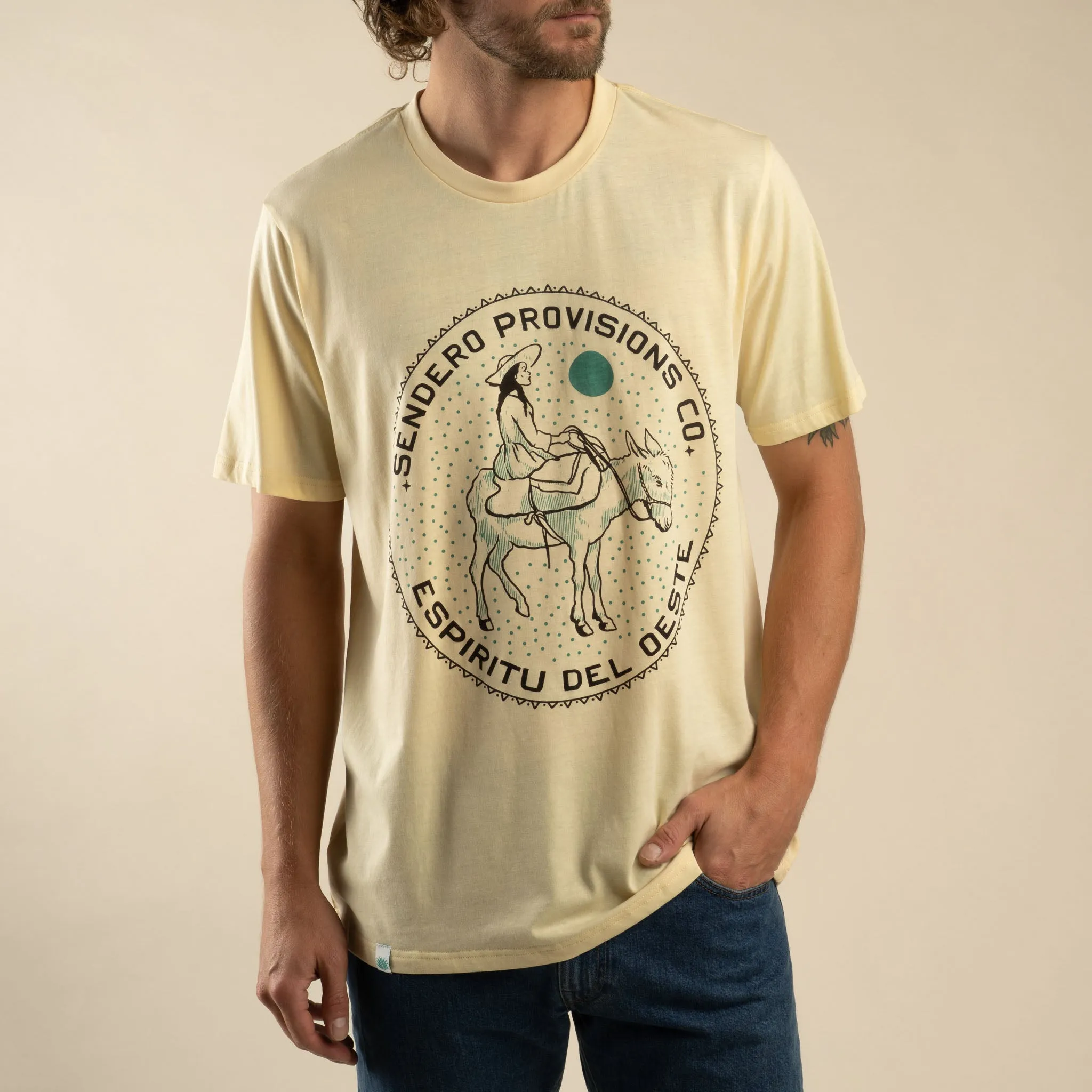 Burro Lady T-Shirt sold by Sendero Provisions CO product image thumbnail 4