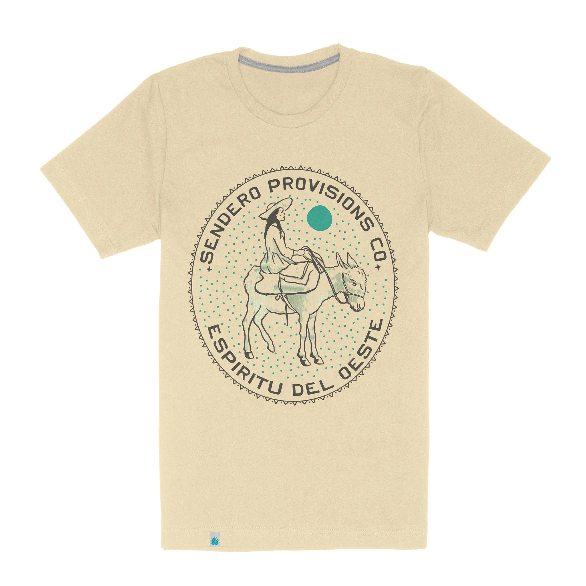 Burro Lady T-Shirt sold by Sendero Provisions CO product image thumbnail 3