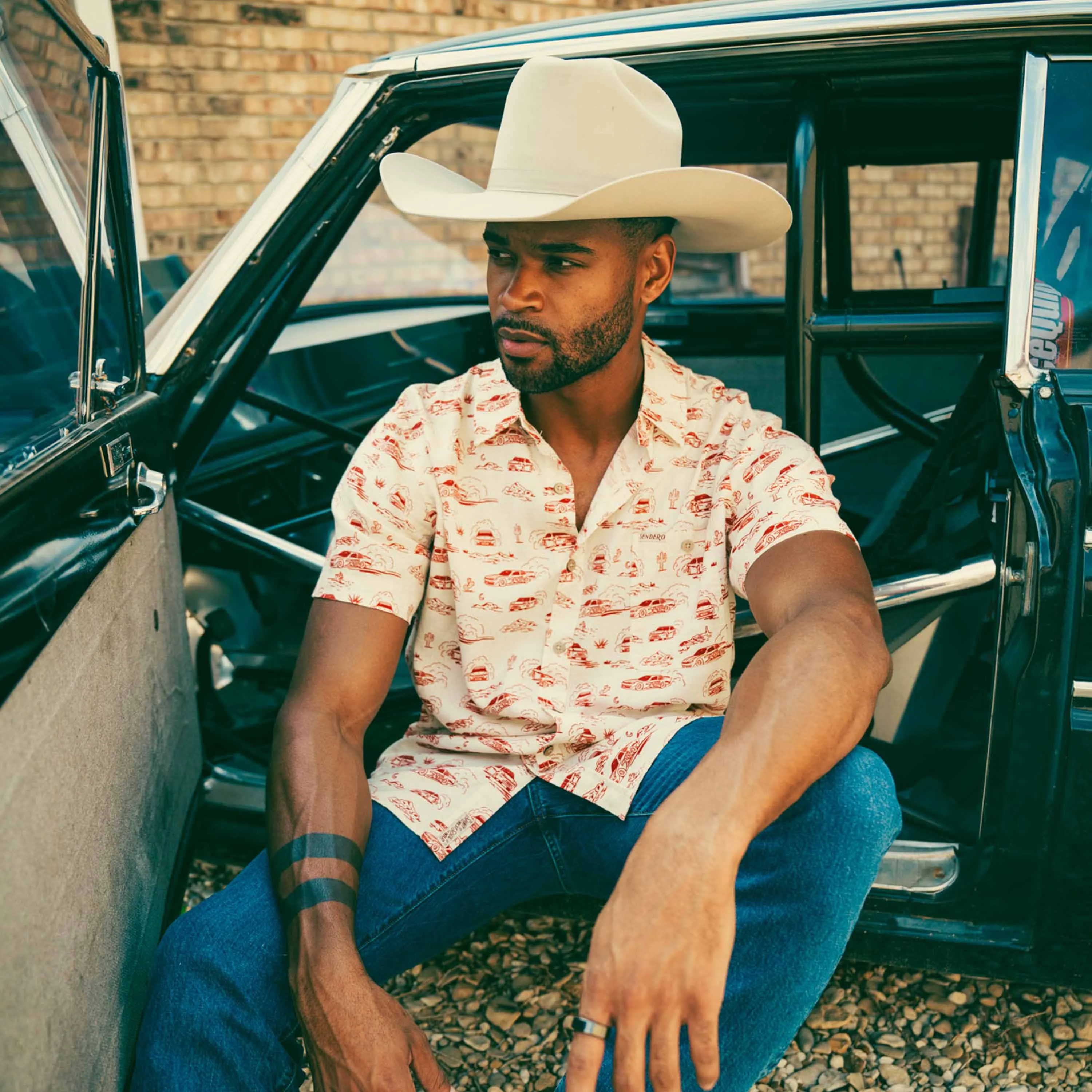 Brad Perez x Sendero City Slicker Button Up Short Sleeve sold by Sendero Provisions CO product image thumbnail 2