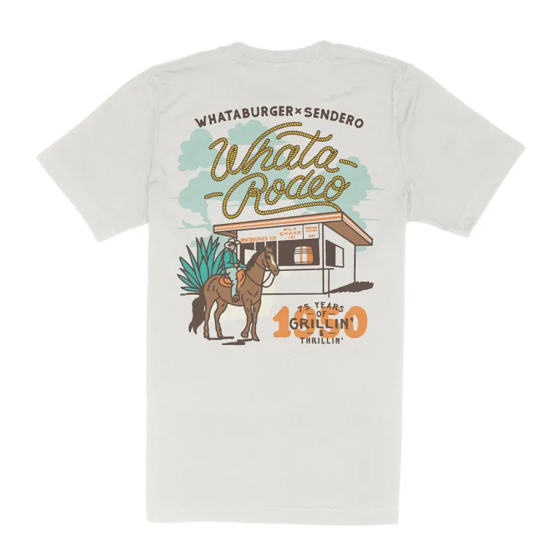 WhataRodeo T-Shirt - Vintage White made by Sendero Provisions CO