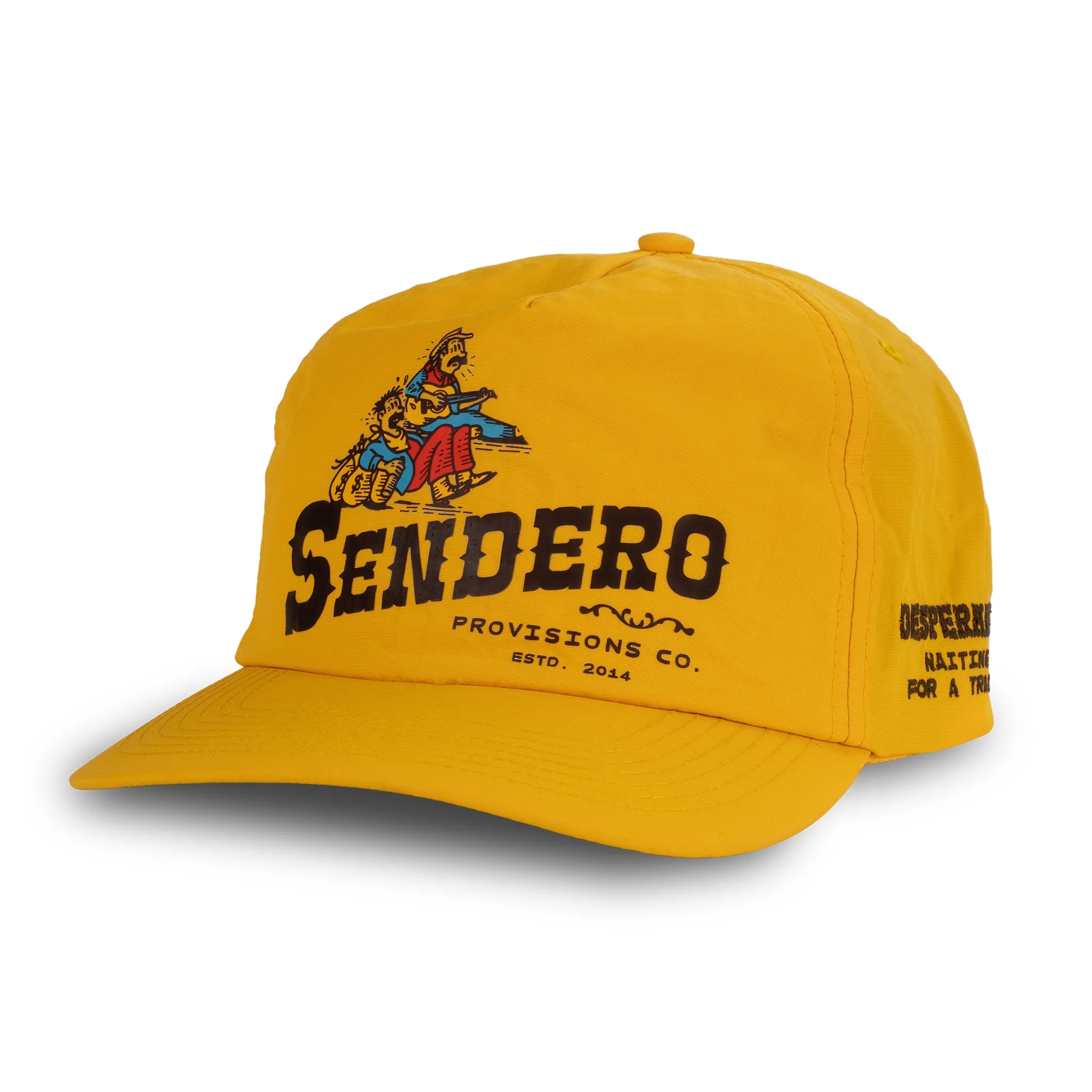 Train Waitin' Hat - Mustard sold by Sendero Provisions CO