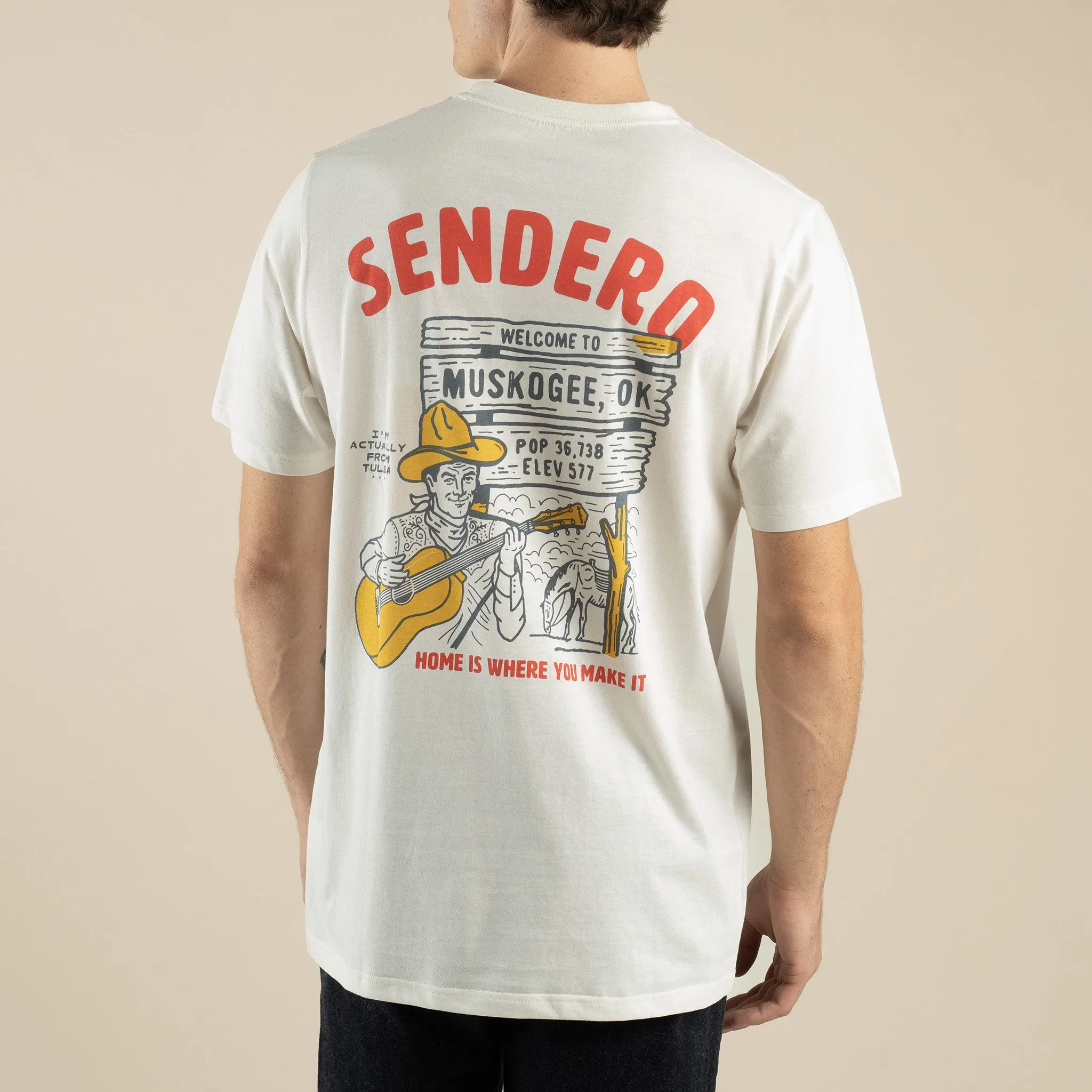 Muskogee Okie T-Shirt sold by Sendero Provisions CO product image thumbnail 2
