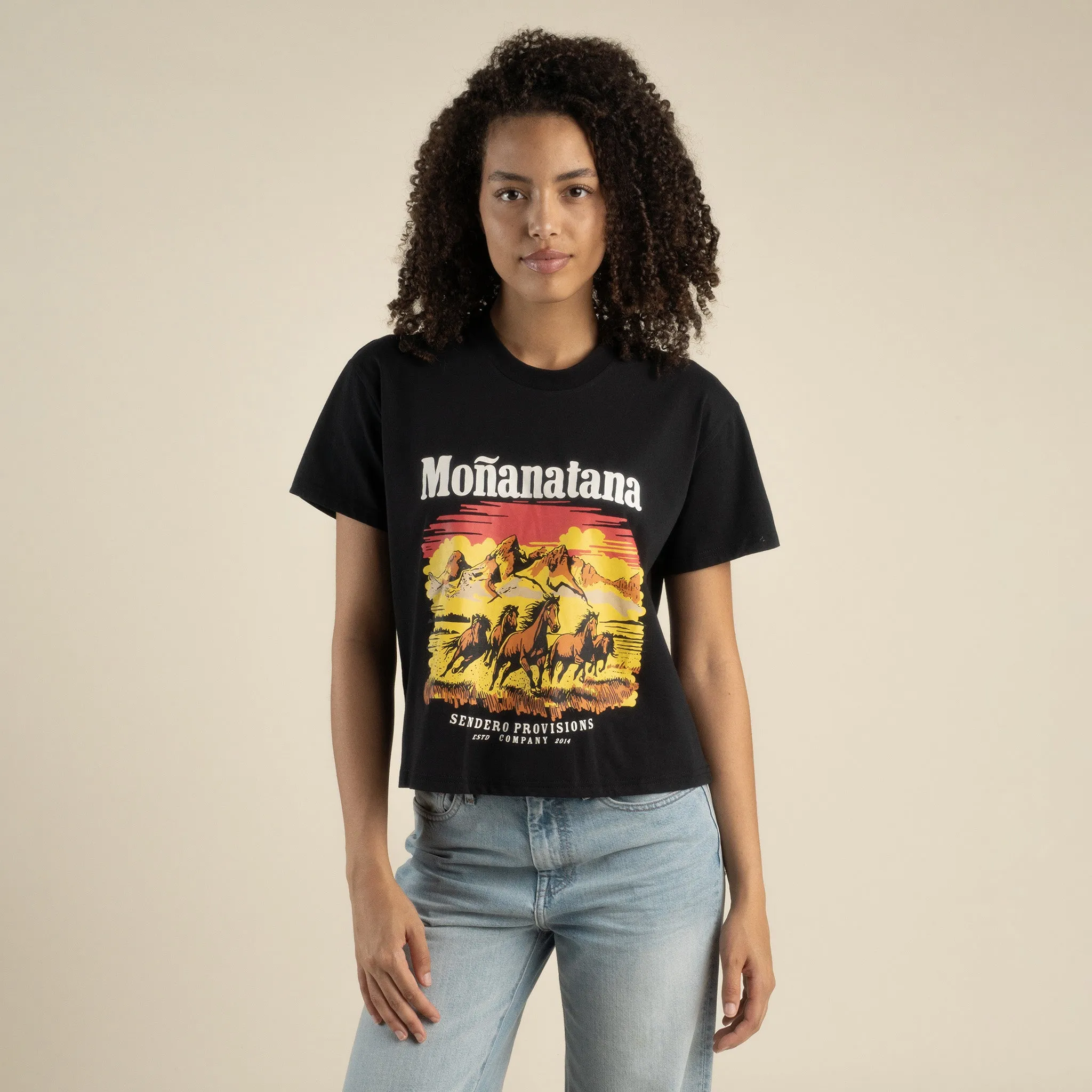 Monanatana Boxy Tee sold by Sendero Provisions CO