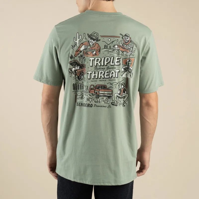 Triple Threat T-Shirt made by Sendero Provisions CO