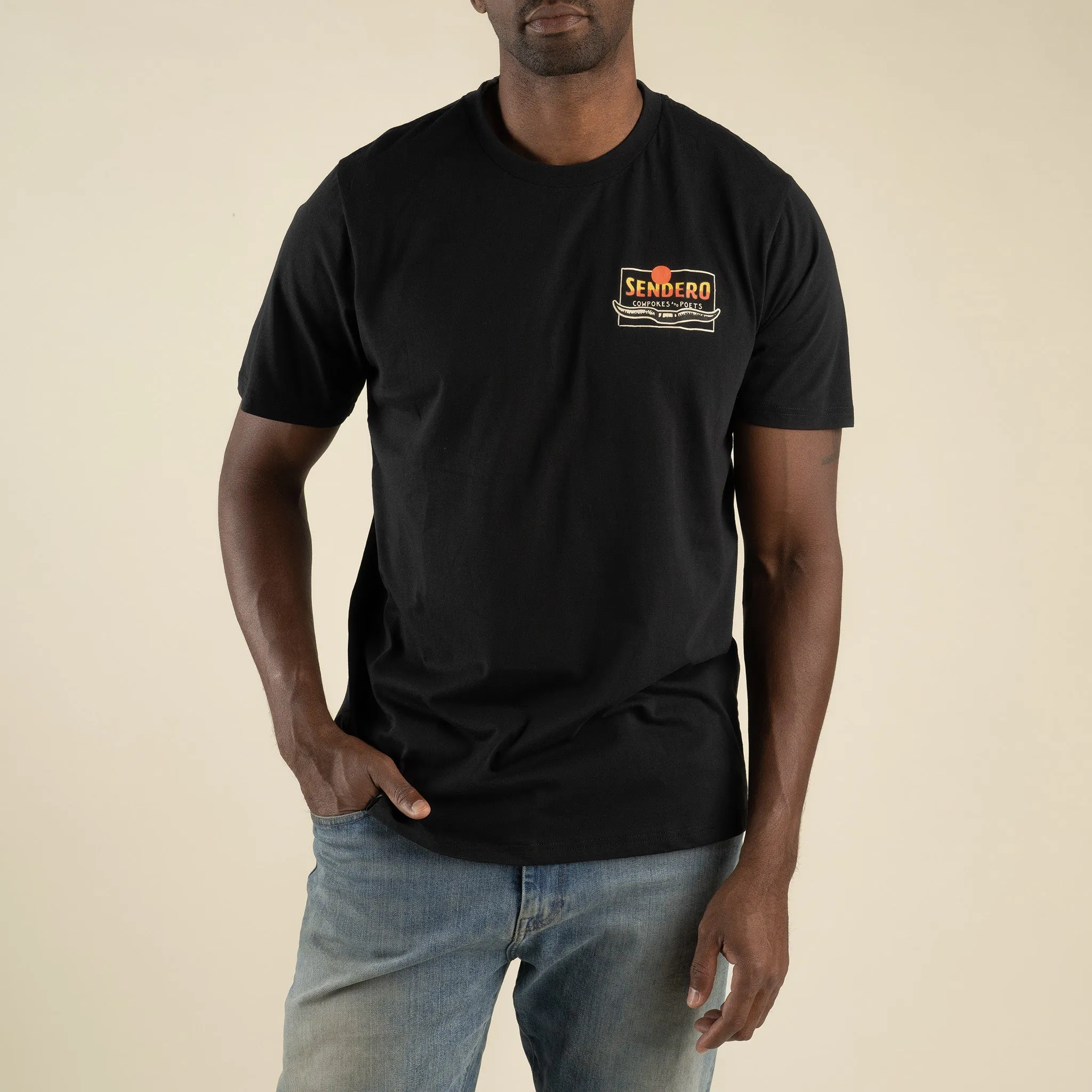 Cowpokes & Poets T-Shirt sold by Sendero Provisions CO product image thumbnail 2