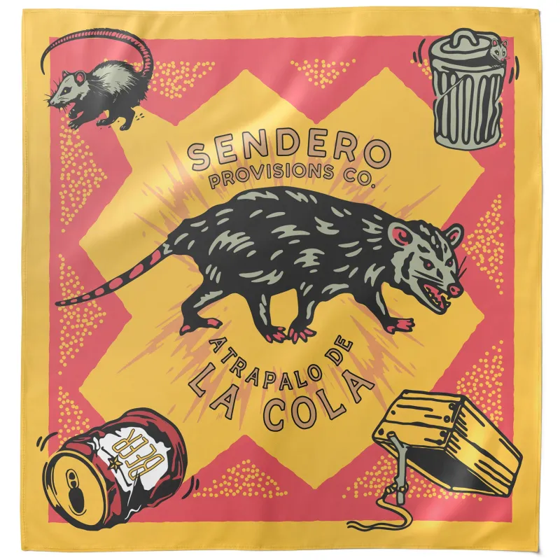 Opossum Bandana made by Sendero Provisions CO