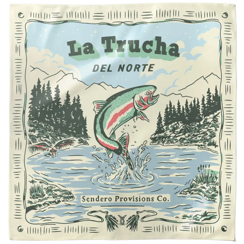 Del Norte Bandana made by Sendero Provisions CO