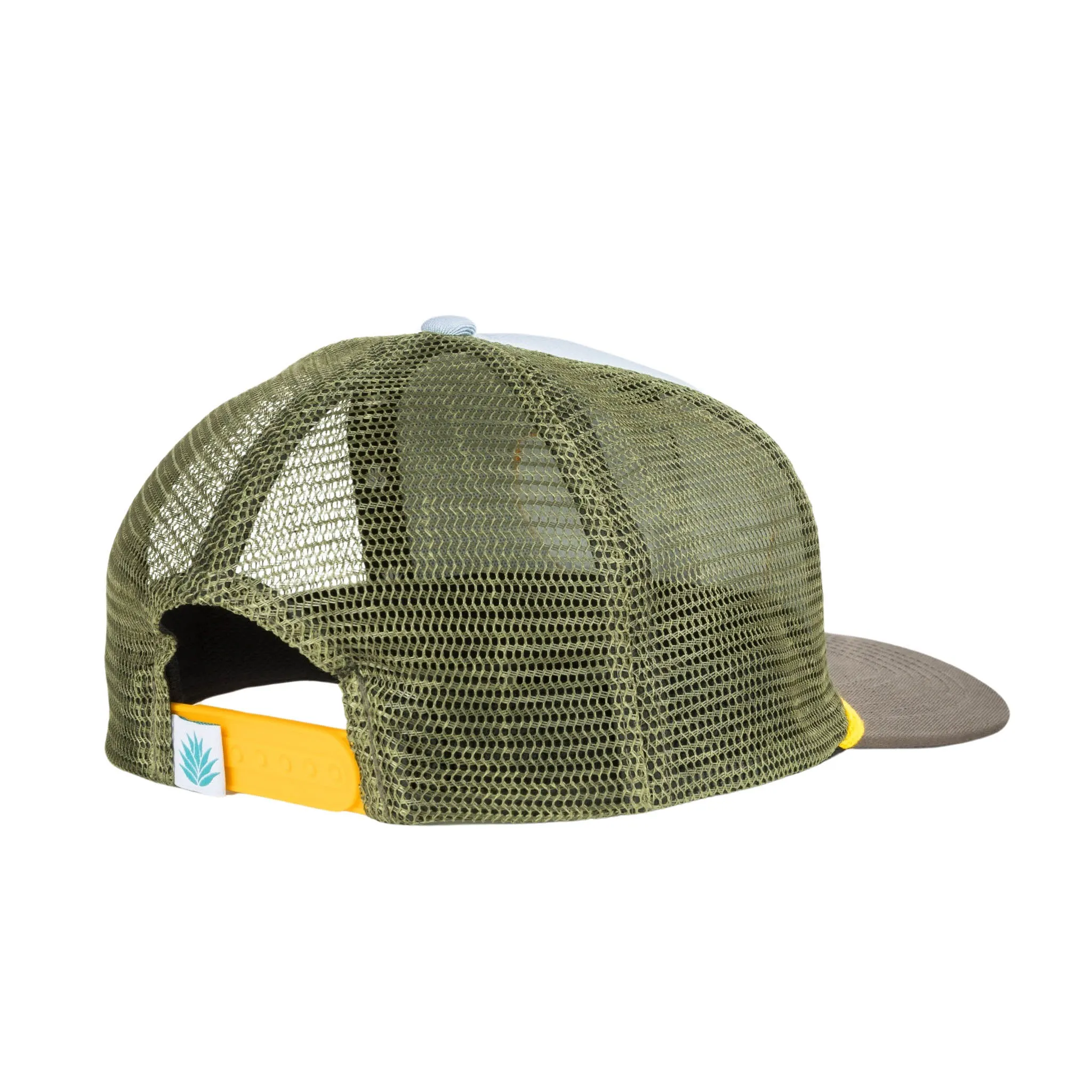 Snake River Hat Meshback - Surf/Olive sold by Sendero Provisions CO product image thumbnail 2