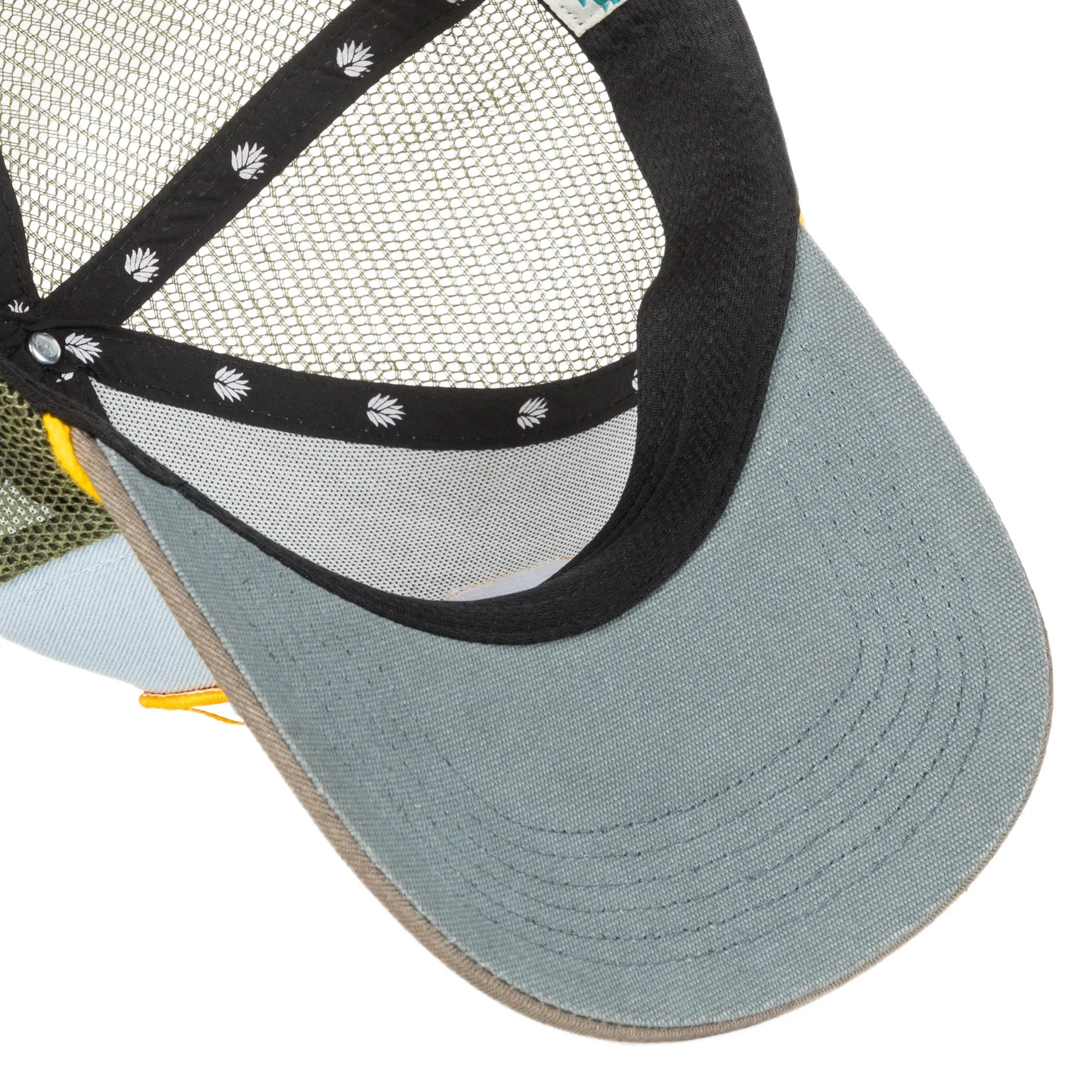 Snake River Hat Meshback - Surf/Olive sold by Sendero Provisions CO product image thumbnail 3