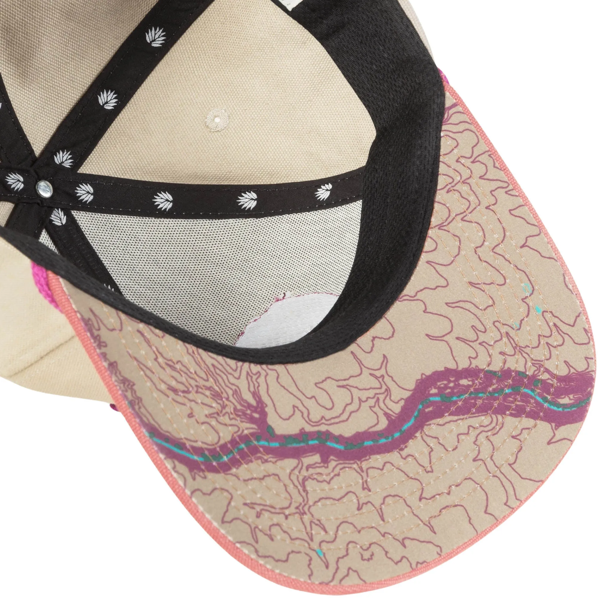 Rio Grande River Hat - Malibu White/Coral Red sold by Sendero Provisions CO product image thumbnail 3
