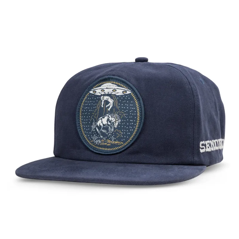 Charros & Aliens Hat - Navy made by Sendero Provisions CO