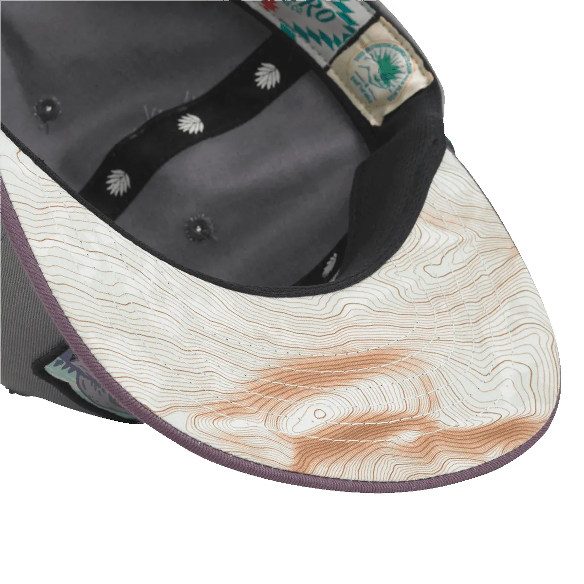 Yosemite National Park Hat - Gray/Lilac sold by Sendero Provisions CO product image thumbnail 2
