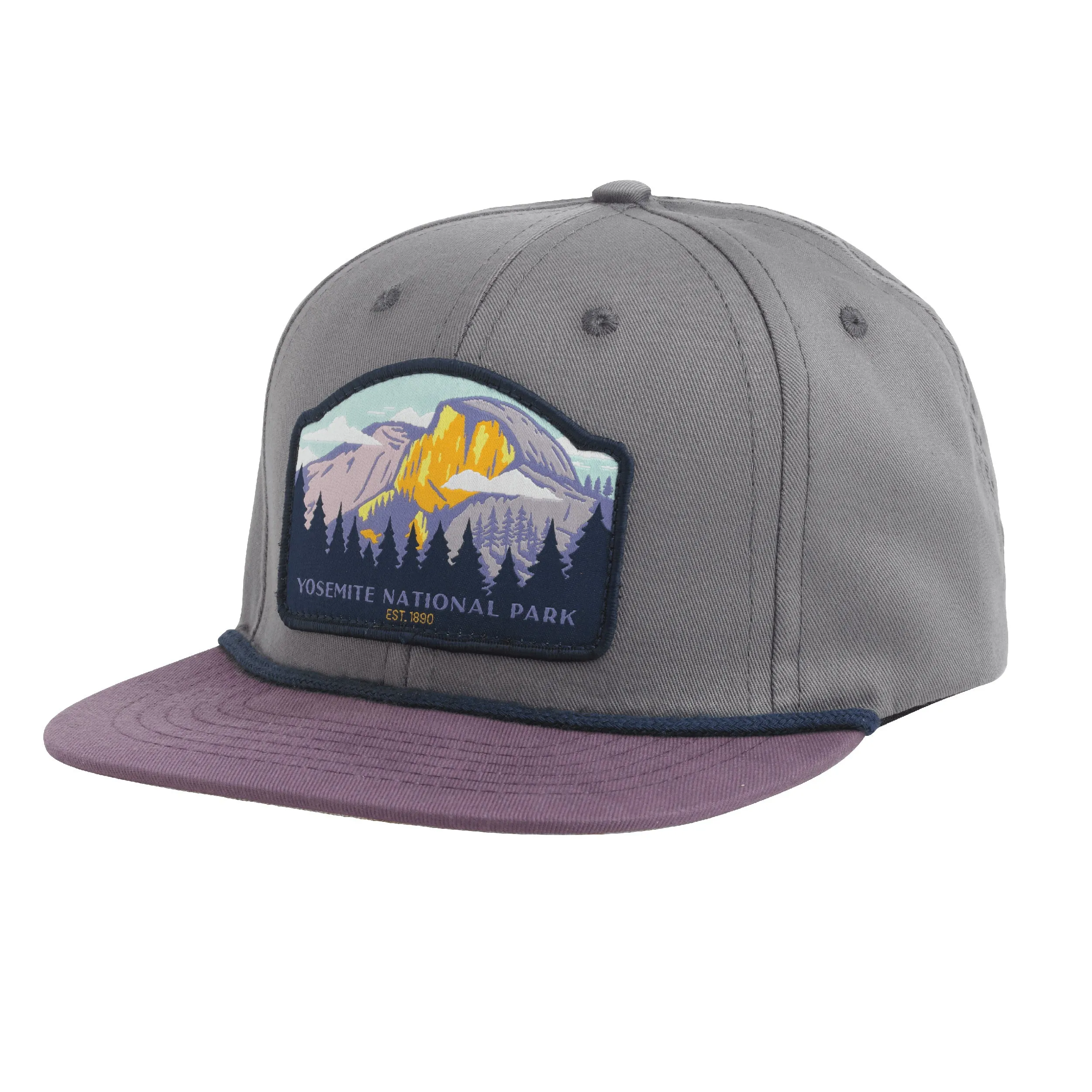 Yosemite National Park Hat - Gray/Lilac sold by Sendero Provisions CO