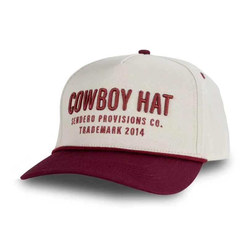 Cowboy Hat - Structured made by Sendero Provisions CO