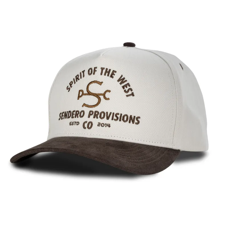 S Bar Pc Hat - Cream/Brown made by Sendero Provisions CO
