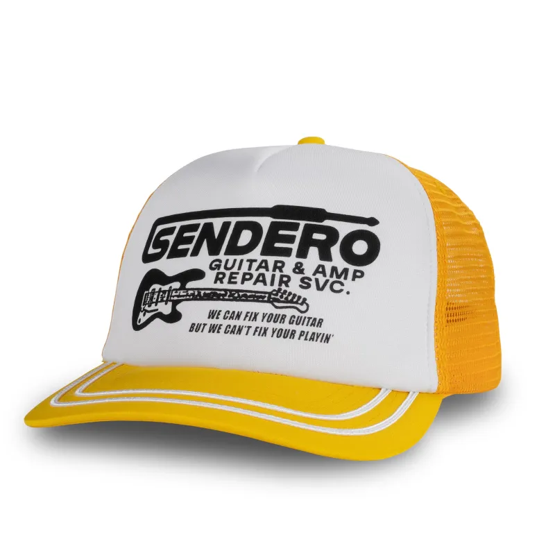 Guitar Repair Hat - Yellow made by Sendero Provisions CO