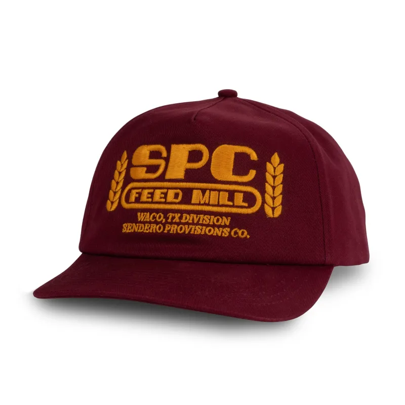 Feed Mill Hat - Maroon made by Sendero Provisions CO