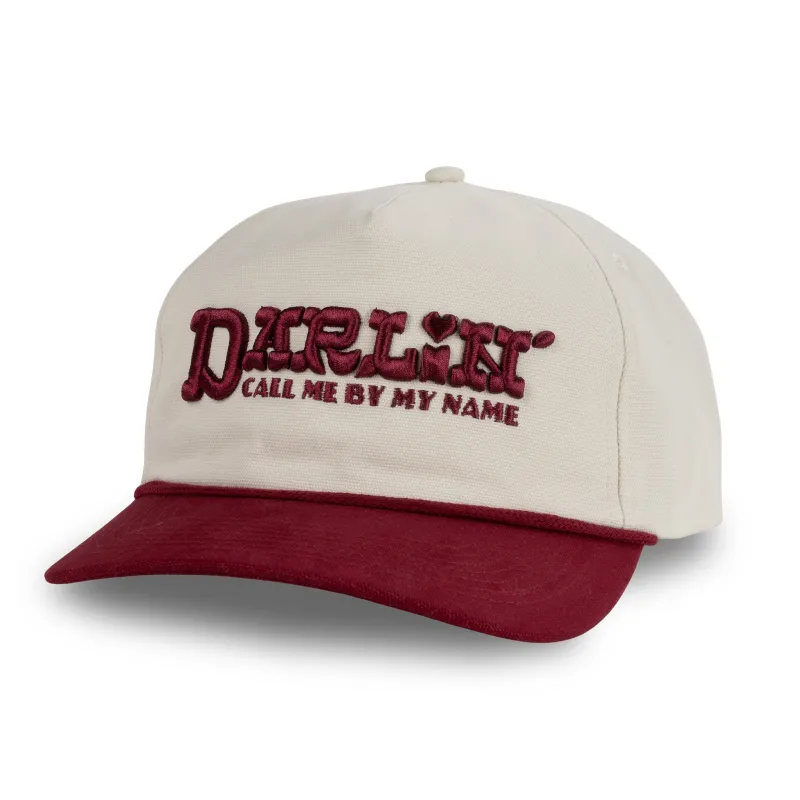 Darlin' Hat - Cream/Maroon made by Sendero Provisions CO