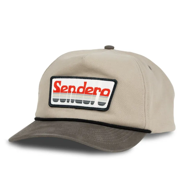 Retro Logo Hat - Gray made by Sendero Provisions CO