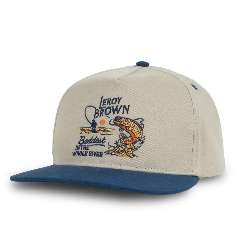 Leroy Brown Hat - Khaki/Navy made by Sendero Provisions CO