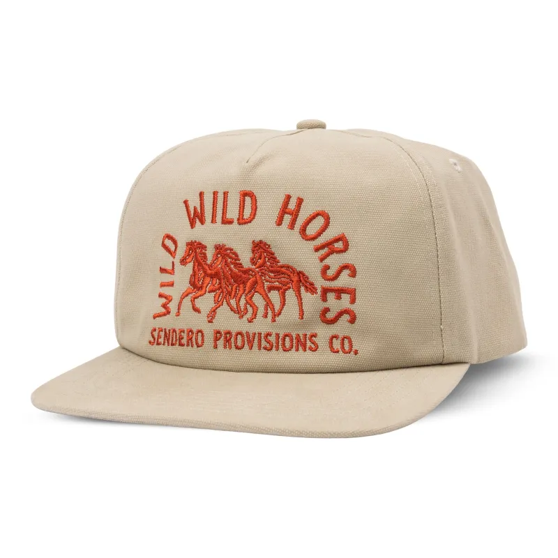 Wild Wild Horses Hat - Cream made by Sendero Provisions CO