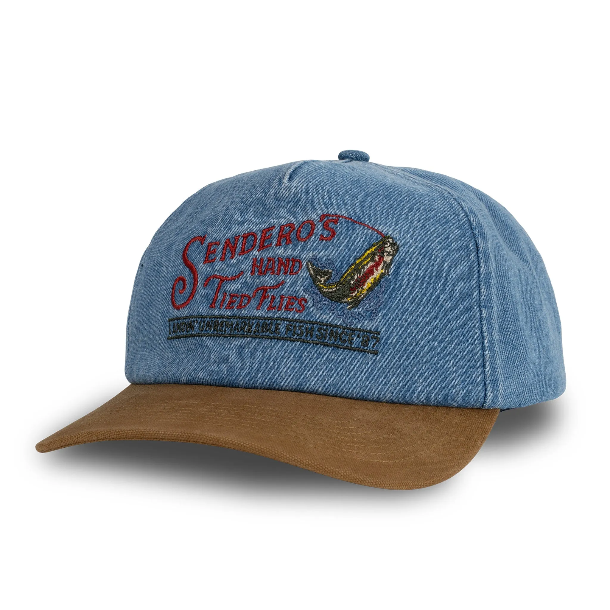 Hand Tied Flies Hat sold by Sendero Provisions CO