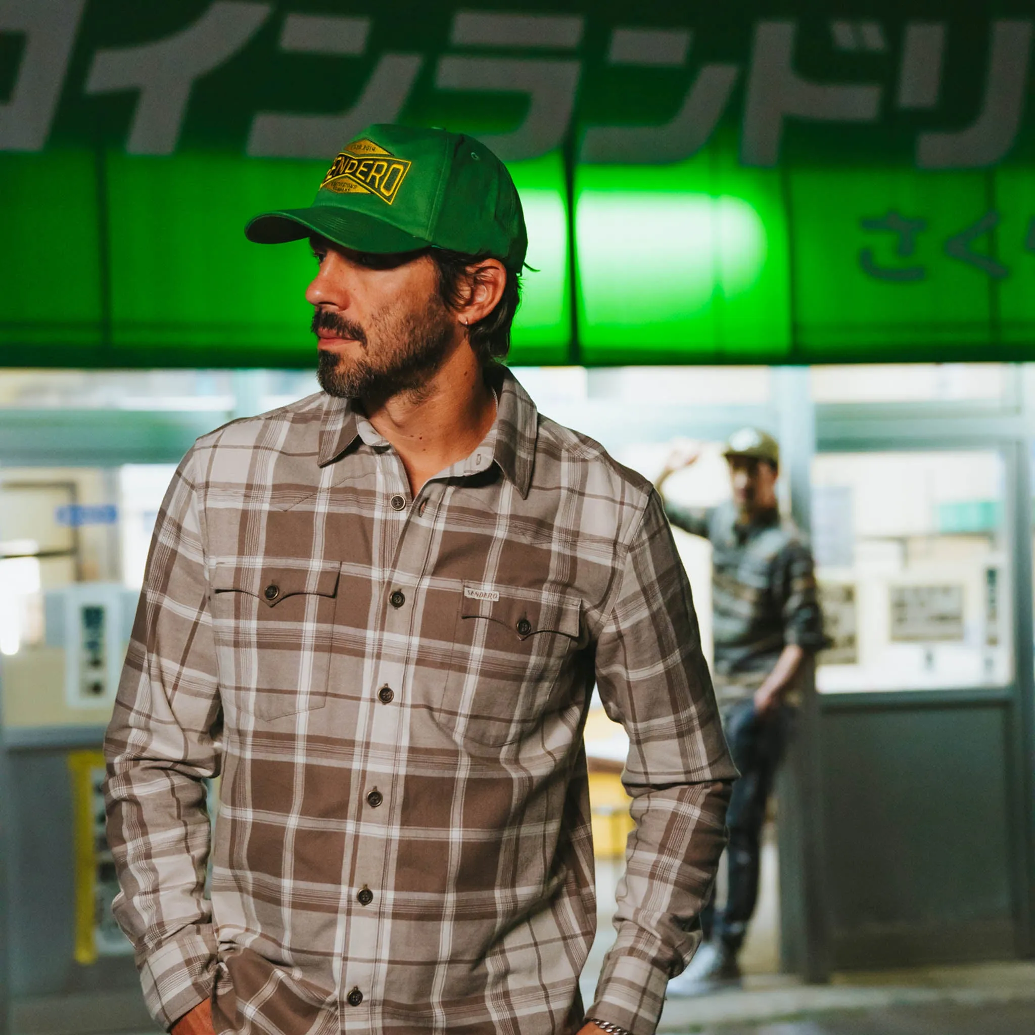 Old School Hat - Green sold by Sendero Provisions CO product image thumbnail 2