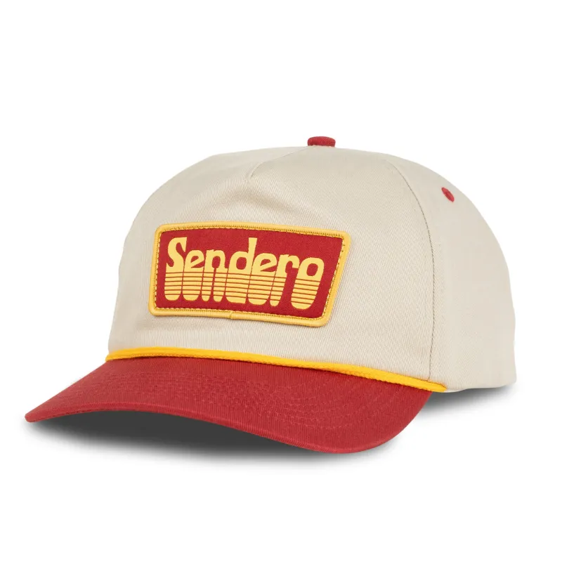 Retro Logo Hat made by Sendero Provisions CO
