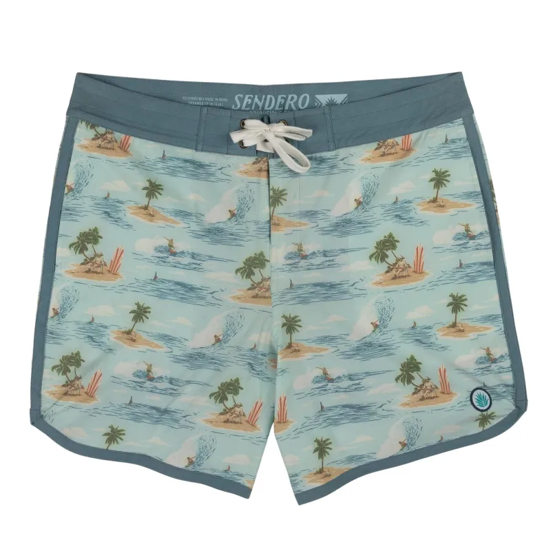 Point Bar Boardshort made by Sendero Provisions CO