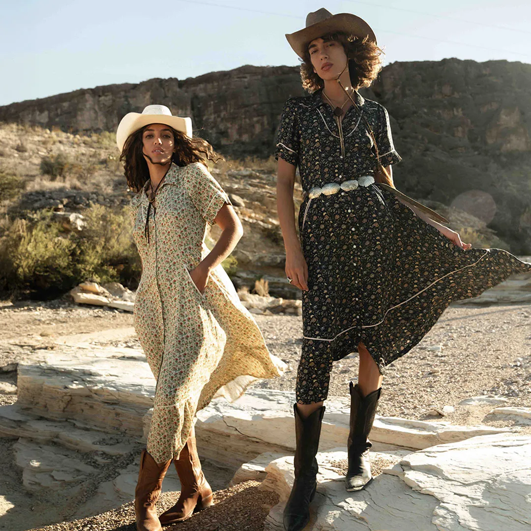 La Dahlia Dress - Desert Rose Cream sold by Sendero Provisions CO product image thumbnail 4