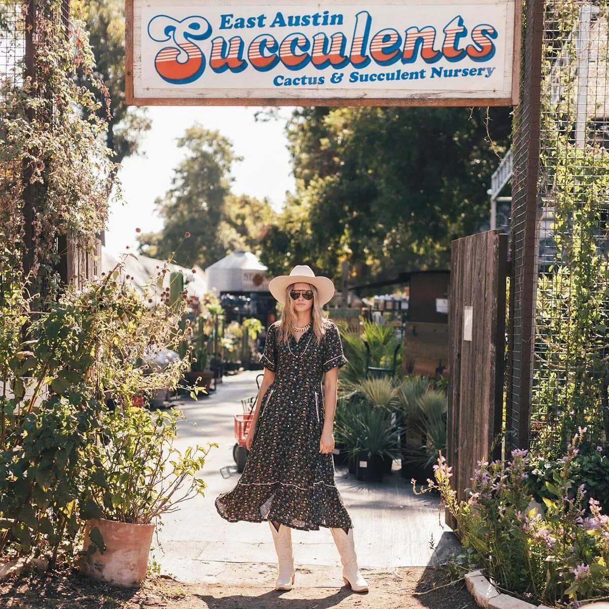 La Dahlia Dress - Black Floral sold by Sendero Provisions CO product image thumbnail 4