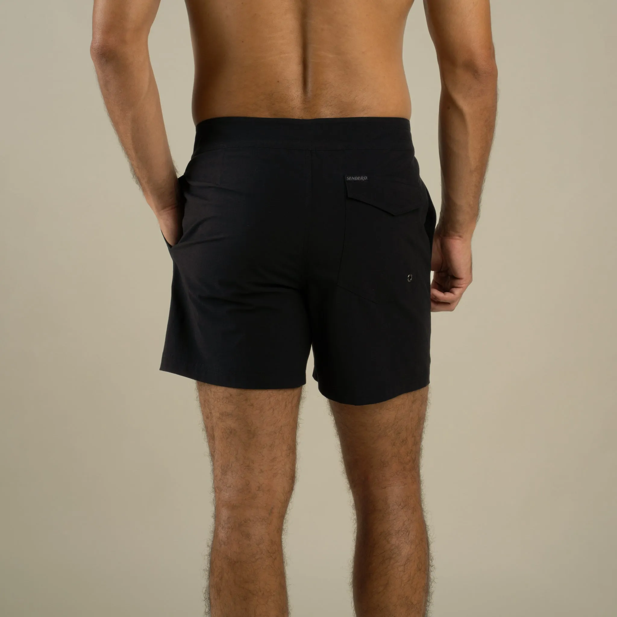 Marejada Boardshort - Black sold by Sendero Provisions CO product image thumbnail 4