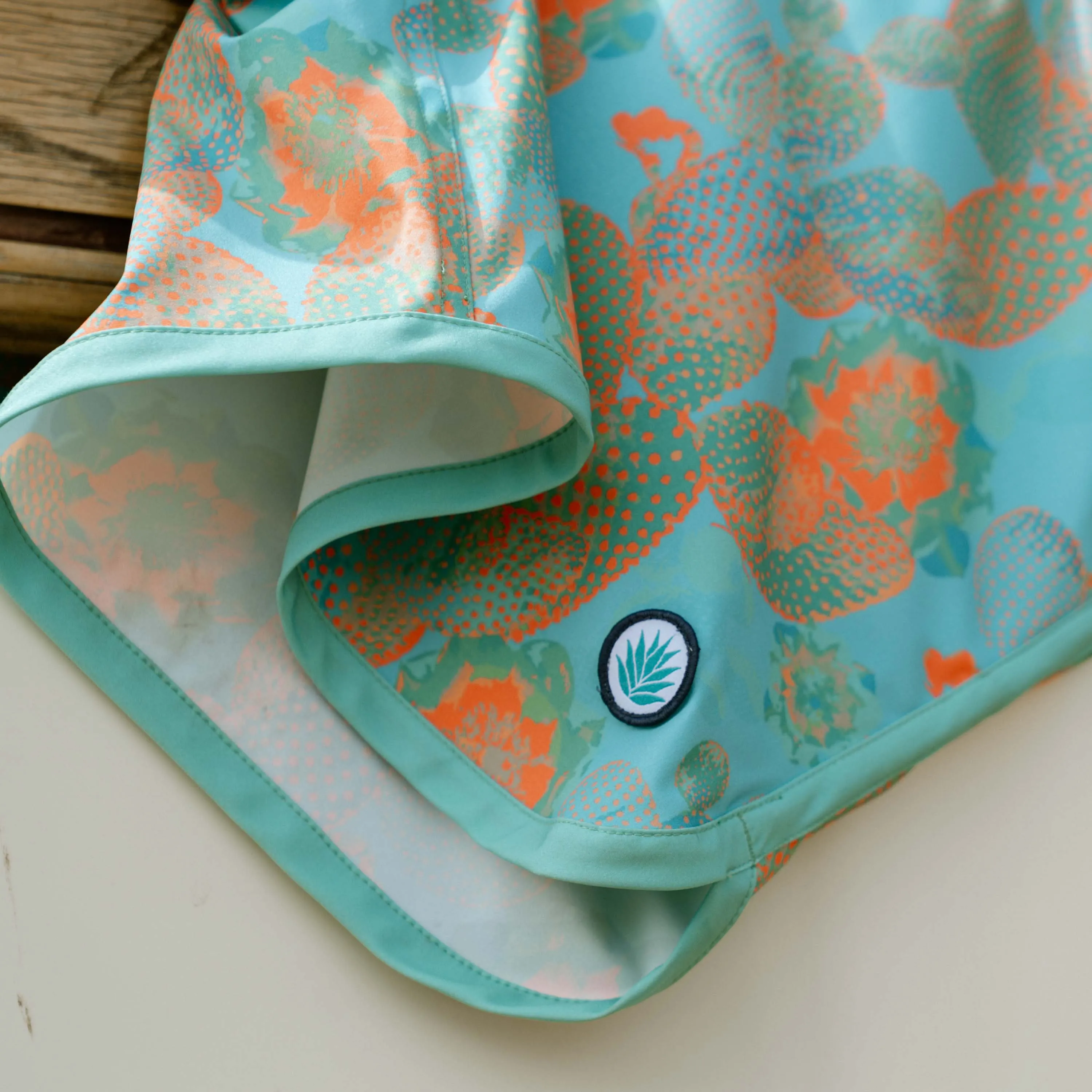 Point Bar Boardshort - Nopal Cosmico - Verde Vivo sold by Sendero Provisions CO product image thumbnail 5