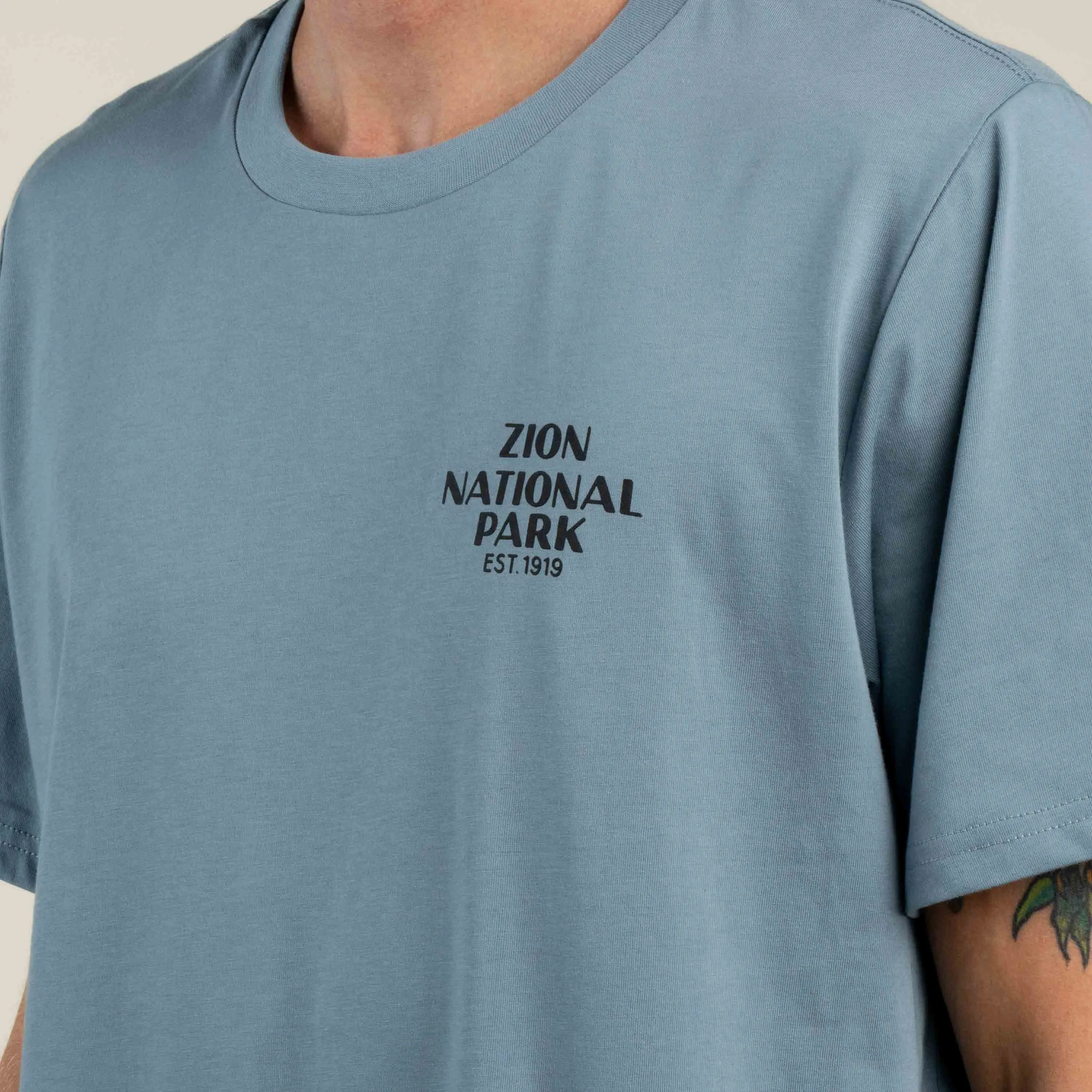 Zion National Park T-Shirt sold by Sendero Provisions CO product image thumbnail 2