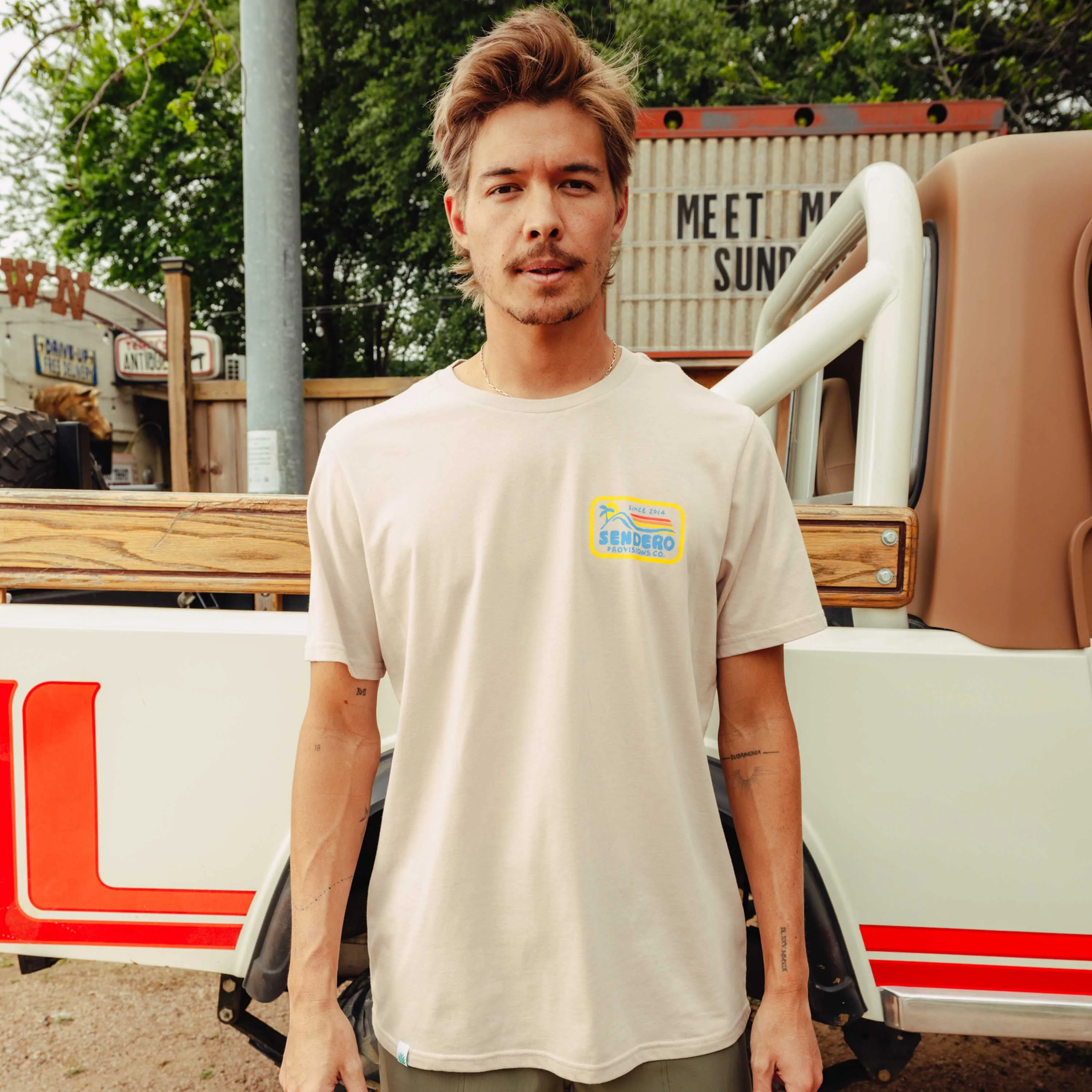 Dude Buggy T-Shirt sold by Sendero Provisions CO product image thumbnail 2