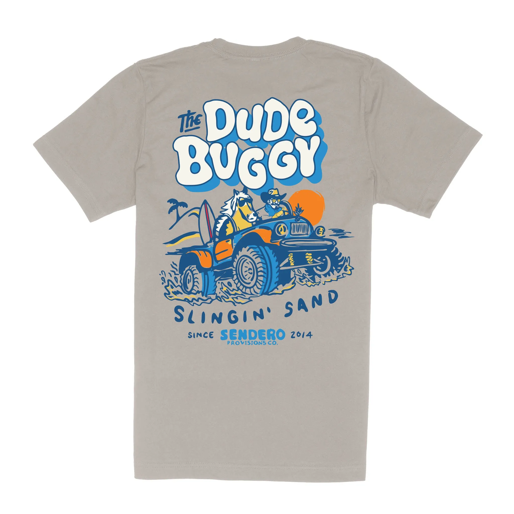 Dude Buggy T-Shirt sold by Sendero Provisions CO product image thumbnail 5