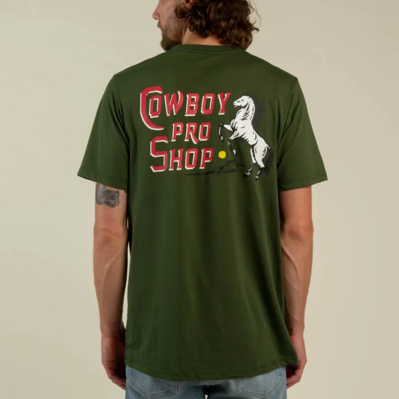 Cowboy Pro Shop T-Shirt made by Sendero Provisions CO