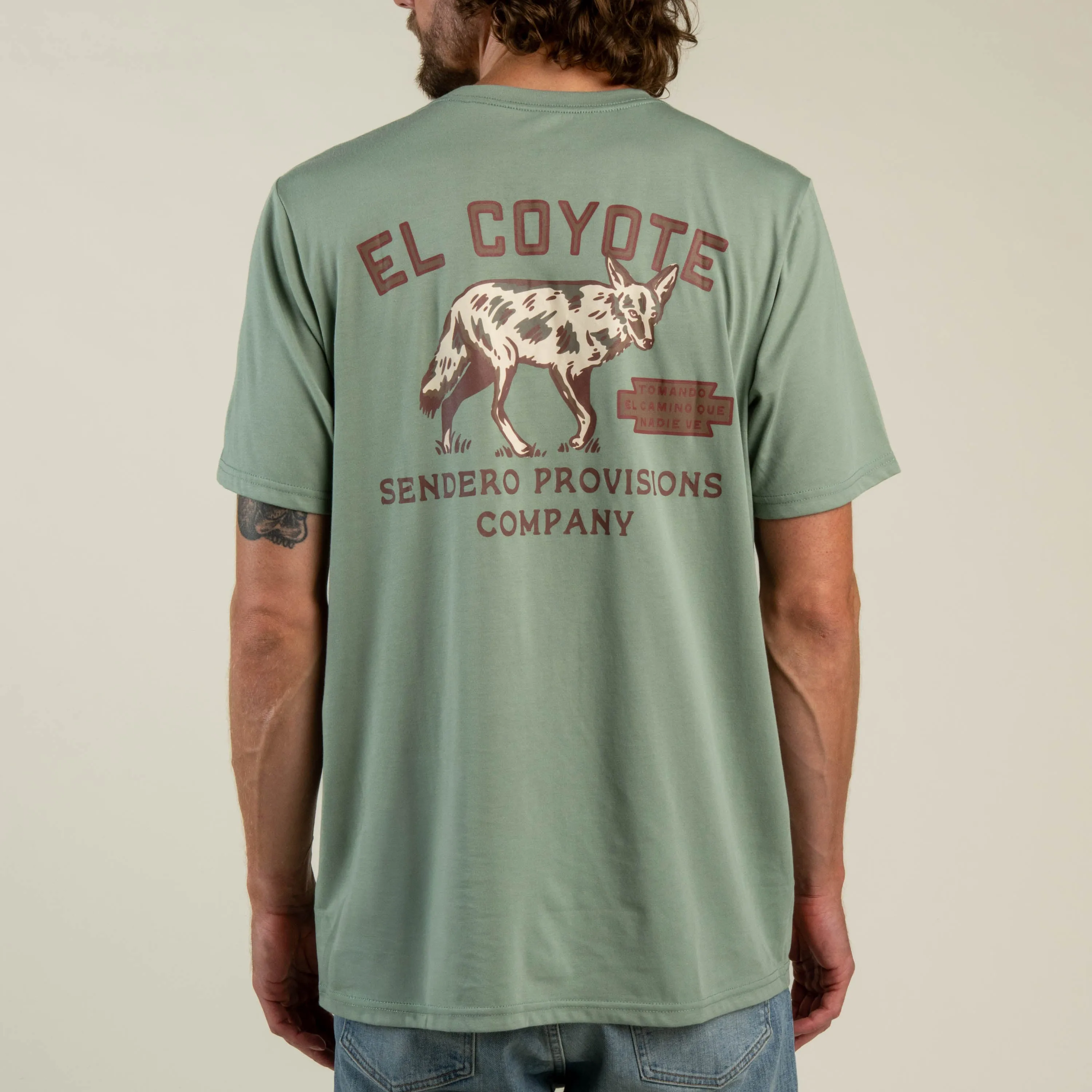 Coyote T-Shirt - Laguna sold by Sendero Provisions CO