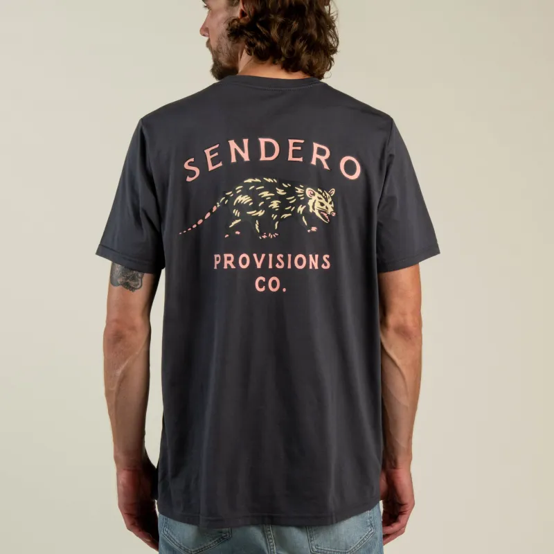 Opossum T-Shirt - Charcoal made by Sendero Provisions CO