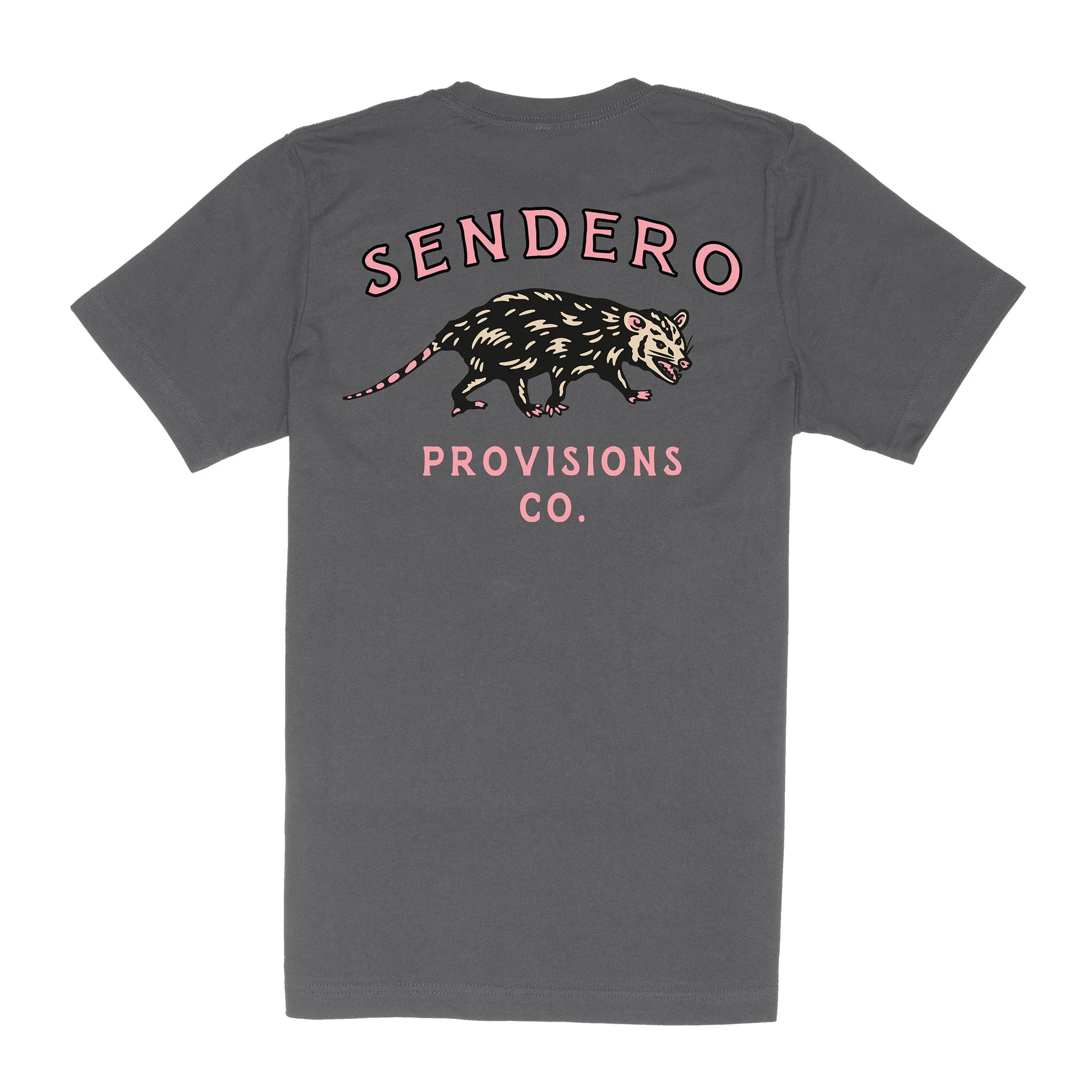 Opossum T-Shirt - Charcoal sold by Sendero Provisions CO product image thumbnail 5