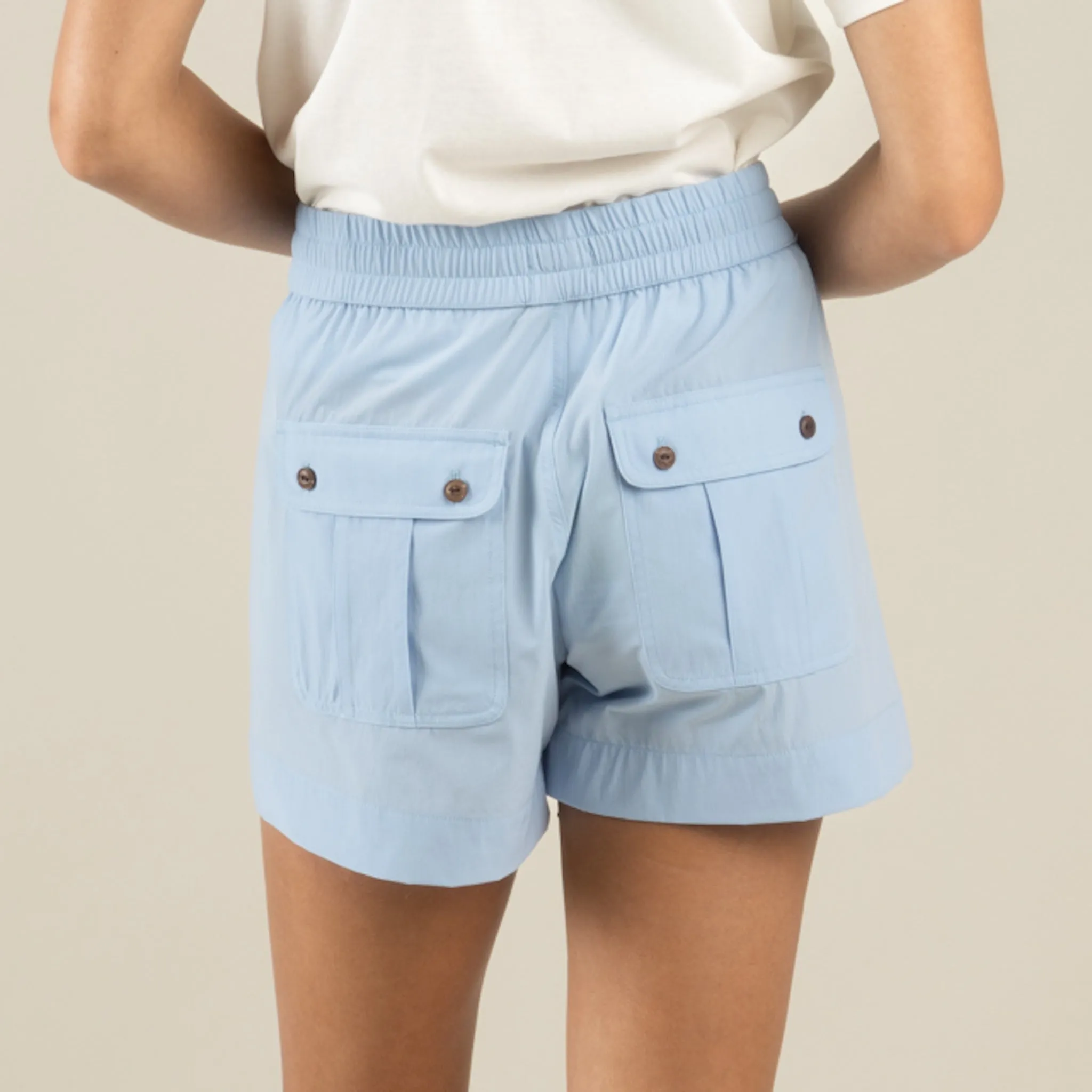 The Solaya Performance Short - Blanco Blue sold by Sendero Provisions CO product image thumbnail 4