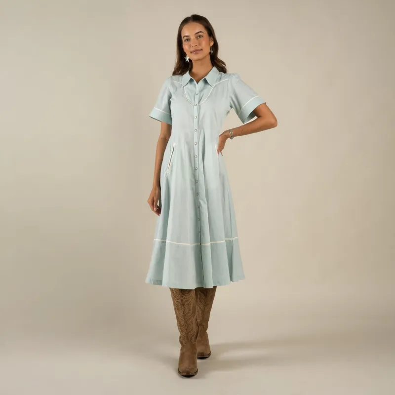La Dahlia Dress - Mistflower made by Sendero Provisions CO